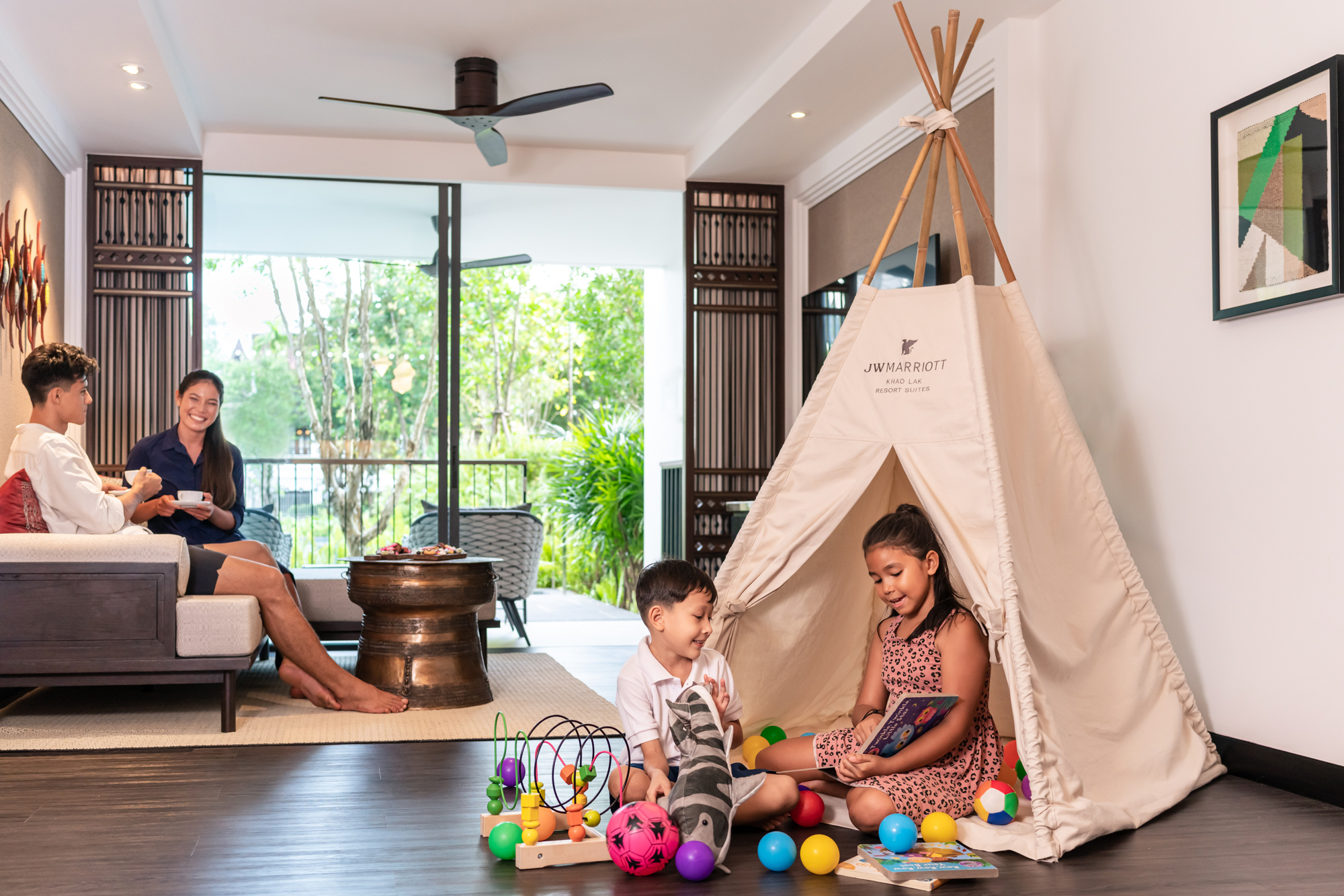 Hospitality, Resort and Lifestyle photography for JW Marriott in Khao Lak Thailand.