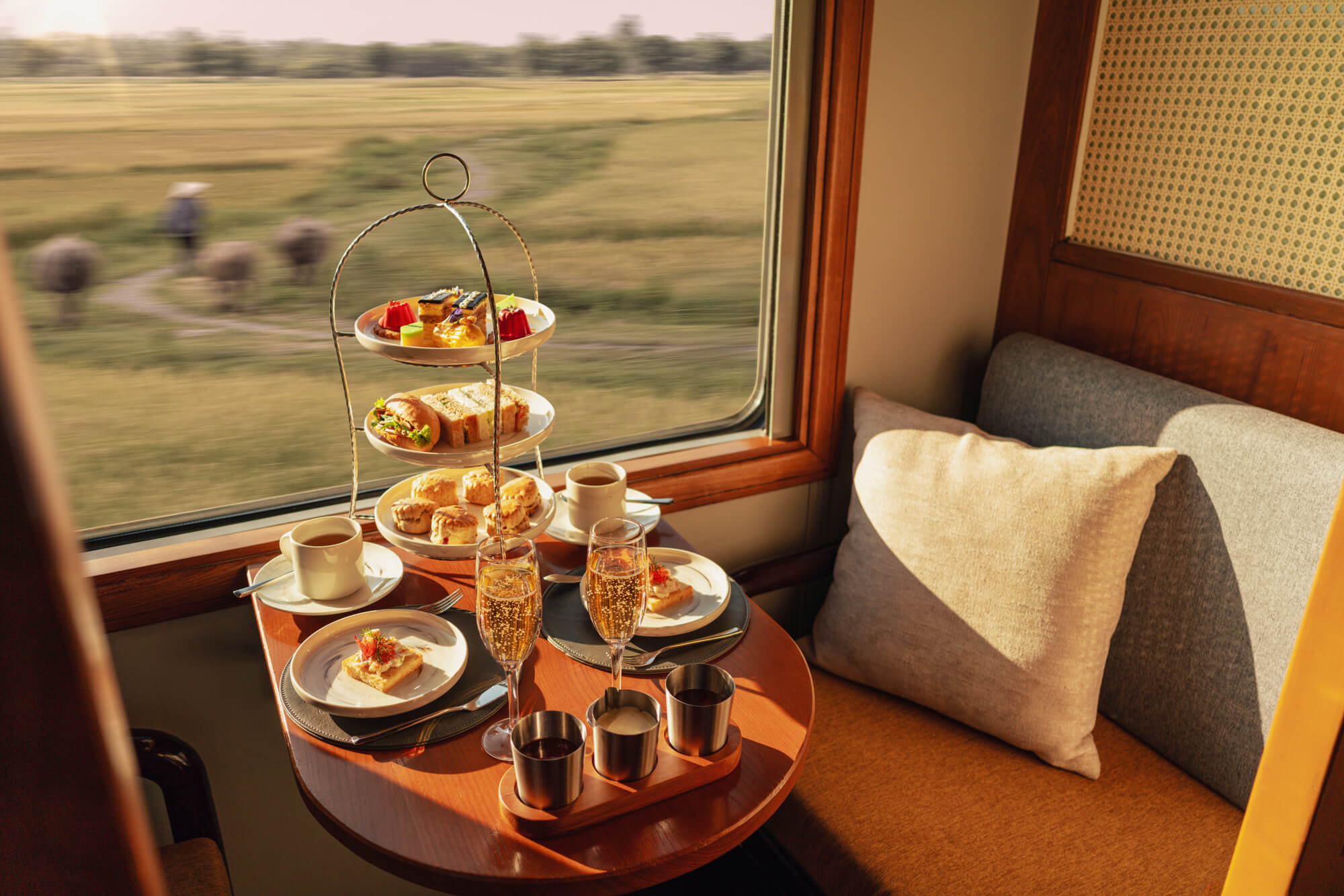 Hospitality photographer takes to the rails for a luxury train journey on the Vietage.