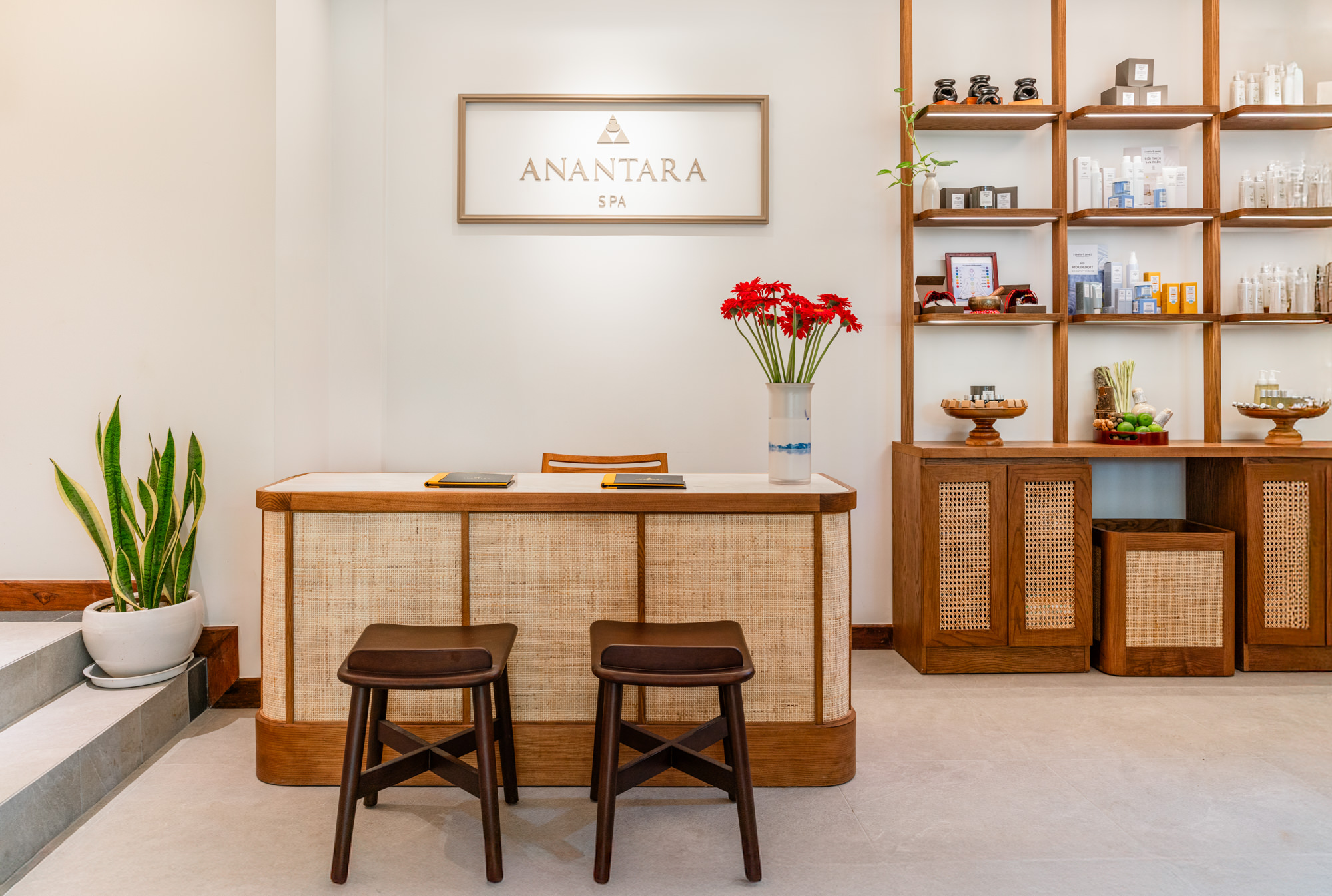 A opulent spa treatment awaits guests at Anantara Hoi An Resort in Vietnam.