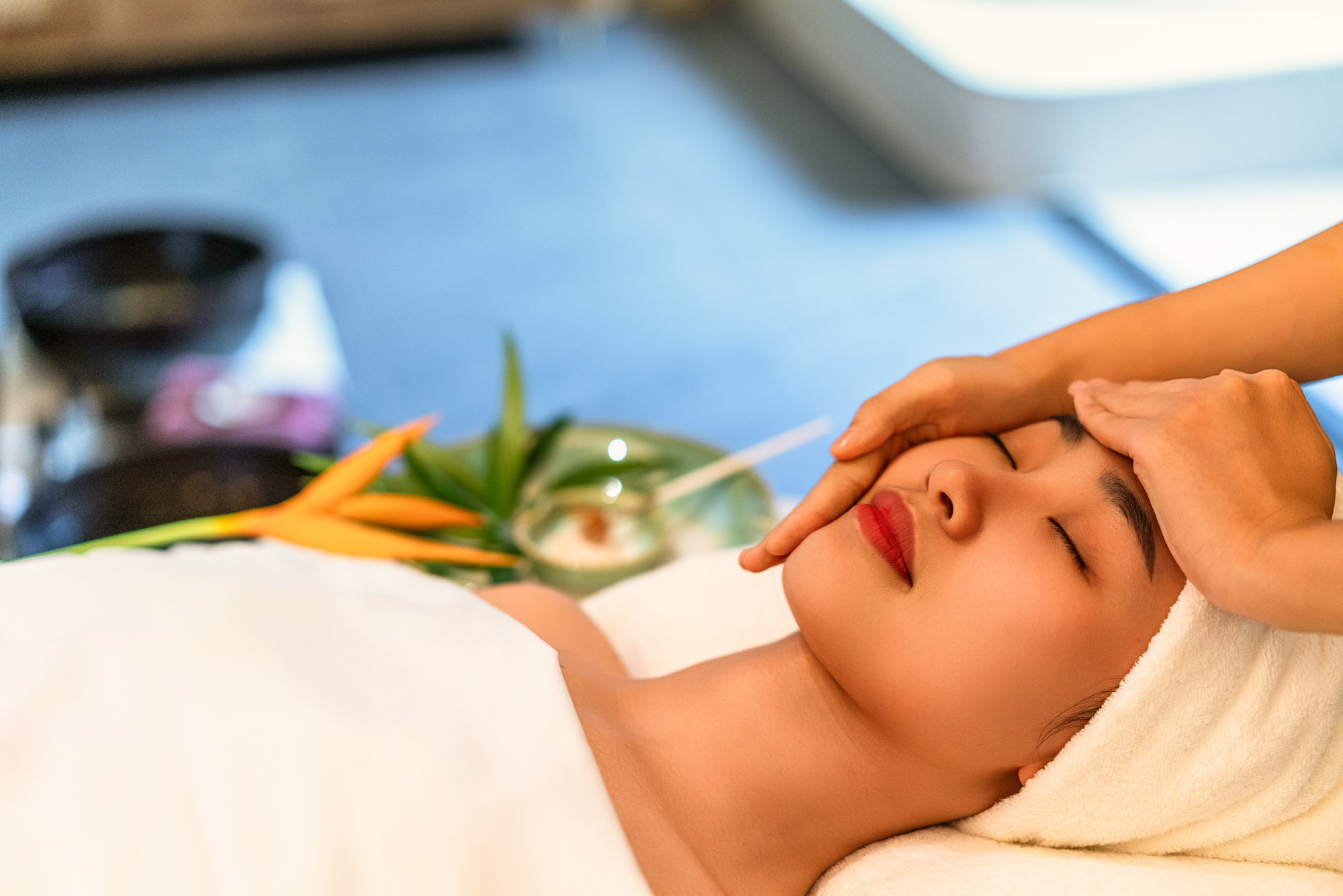 A opulent spa treatment awaits guests at Anantara Hoi An Resort in Vietnam.