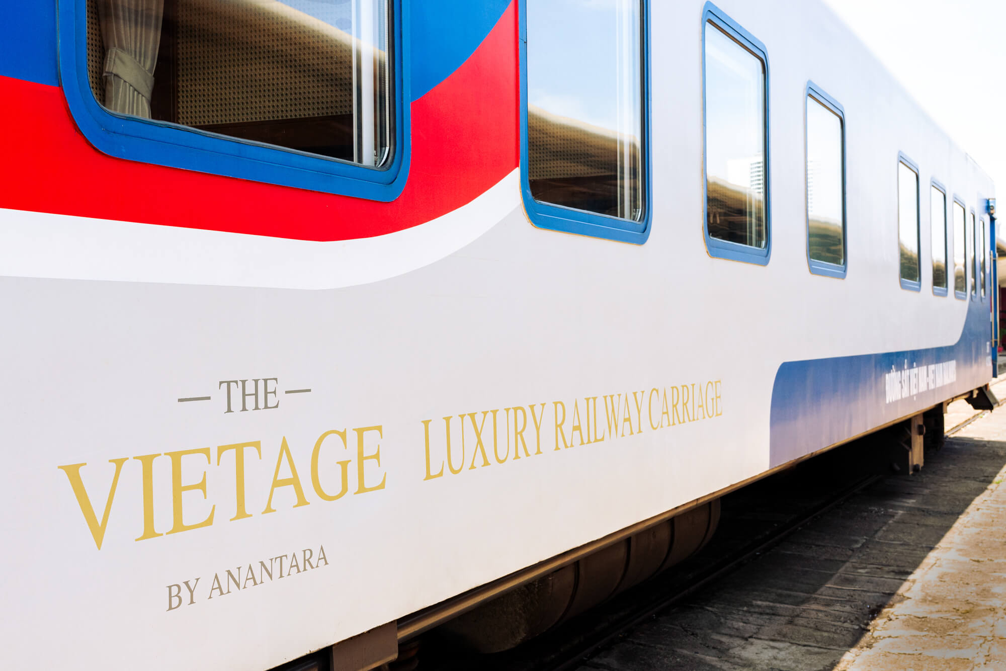 Hospitality photographer takes to the rails for a luxury train journey on the Vietage.